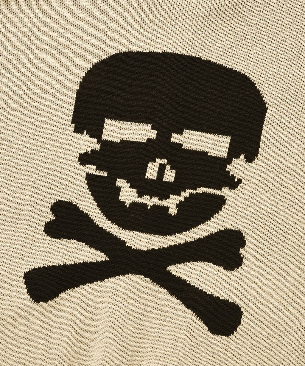 SKULL COWICHAN SWEATER [BEIGE]