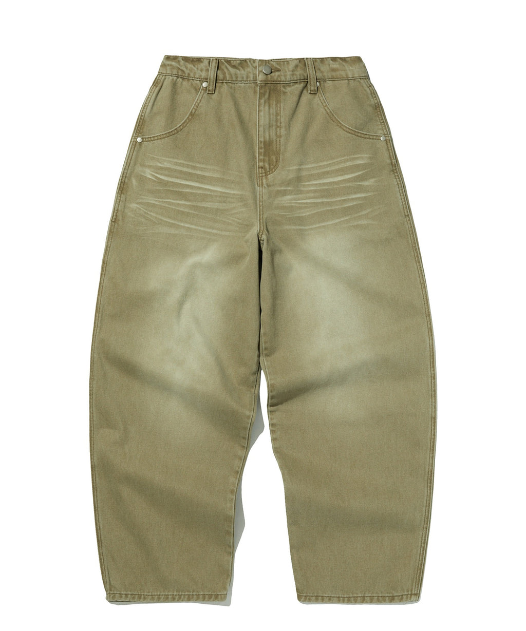 WRINKLE DENIM [OLIVE]