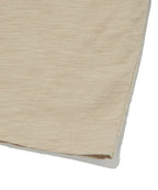 TEXTURED POCKET TEE [BEIGE]