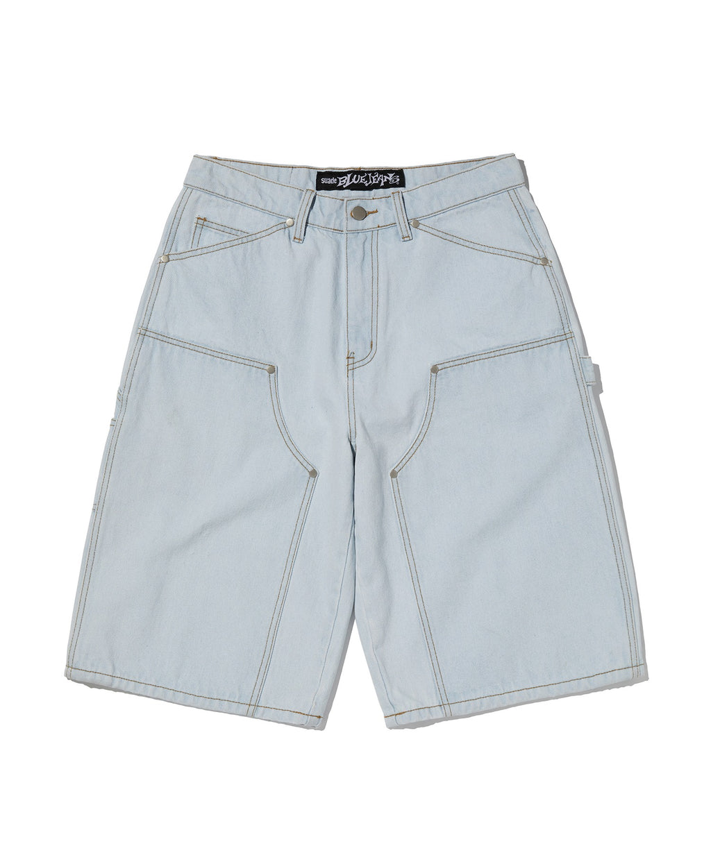 CONTOUR DOUBLE KNEE SHORTS [LIGHT BLUE]
