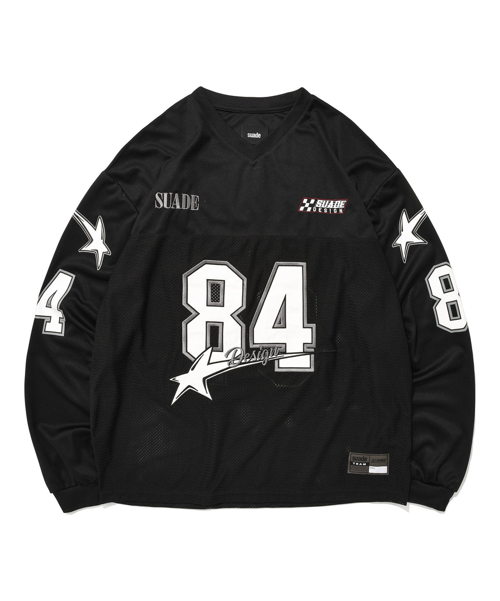 84 STAR RACING LONG SLEEVE [BLACK]