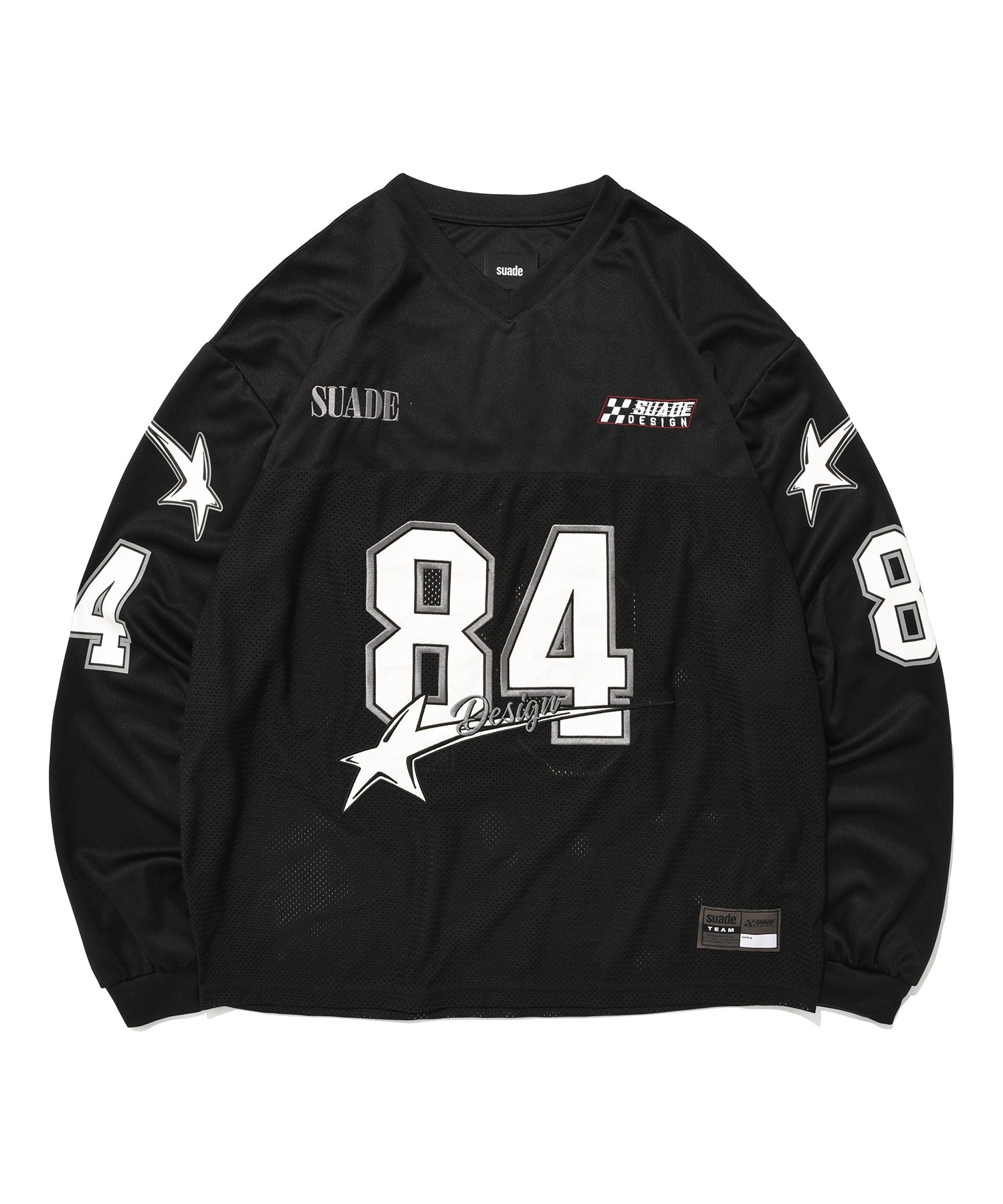 84 STAR RACING LONG SLEEVE [BLACK]