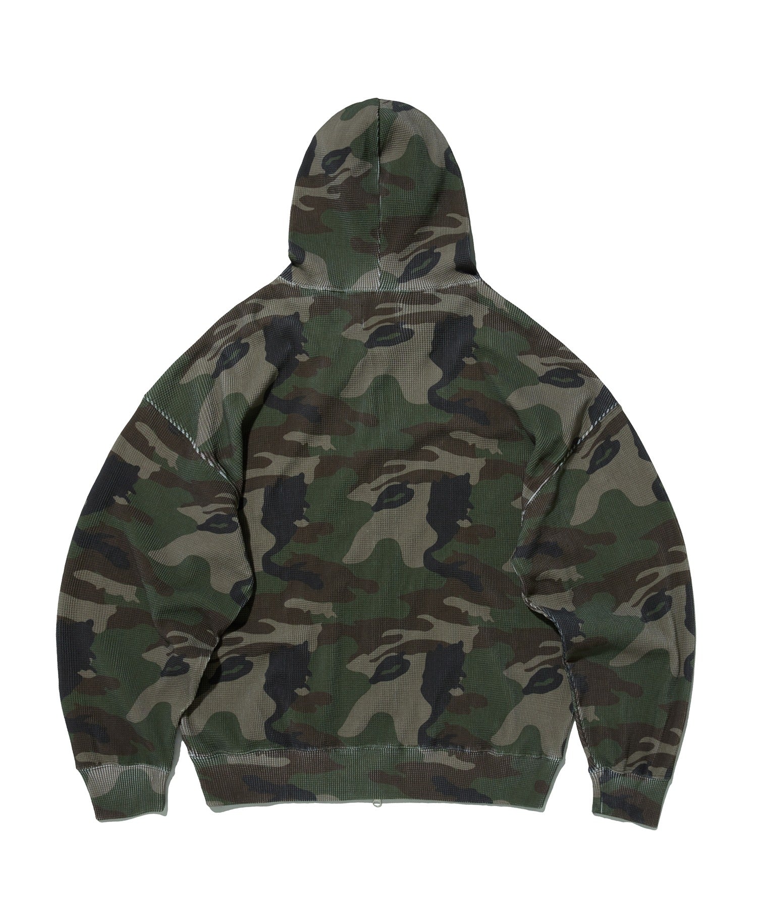 THERMAL CAMO HOOD ZIP UP [CAMO]