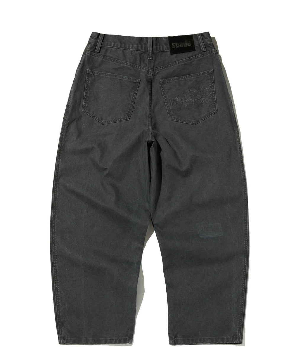 CONTOUR POCKET DENIM [WASHING BLACK]