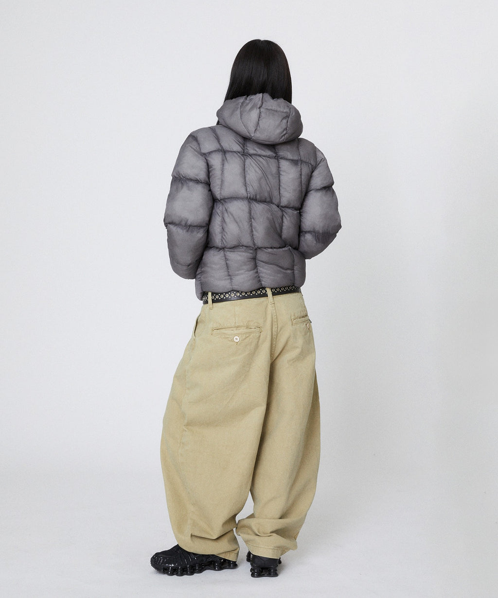 LIGHT PUFFER JACKET [GRAY]