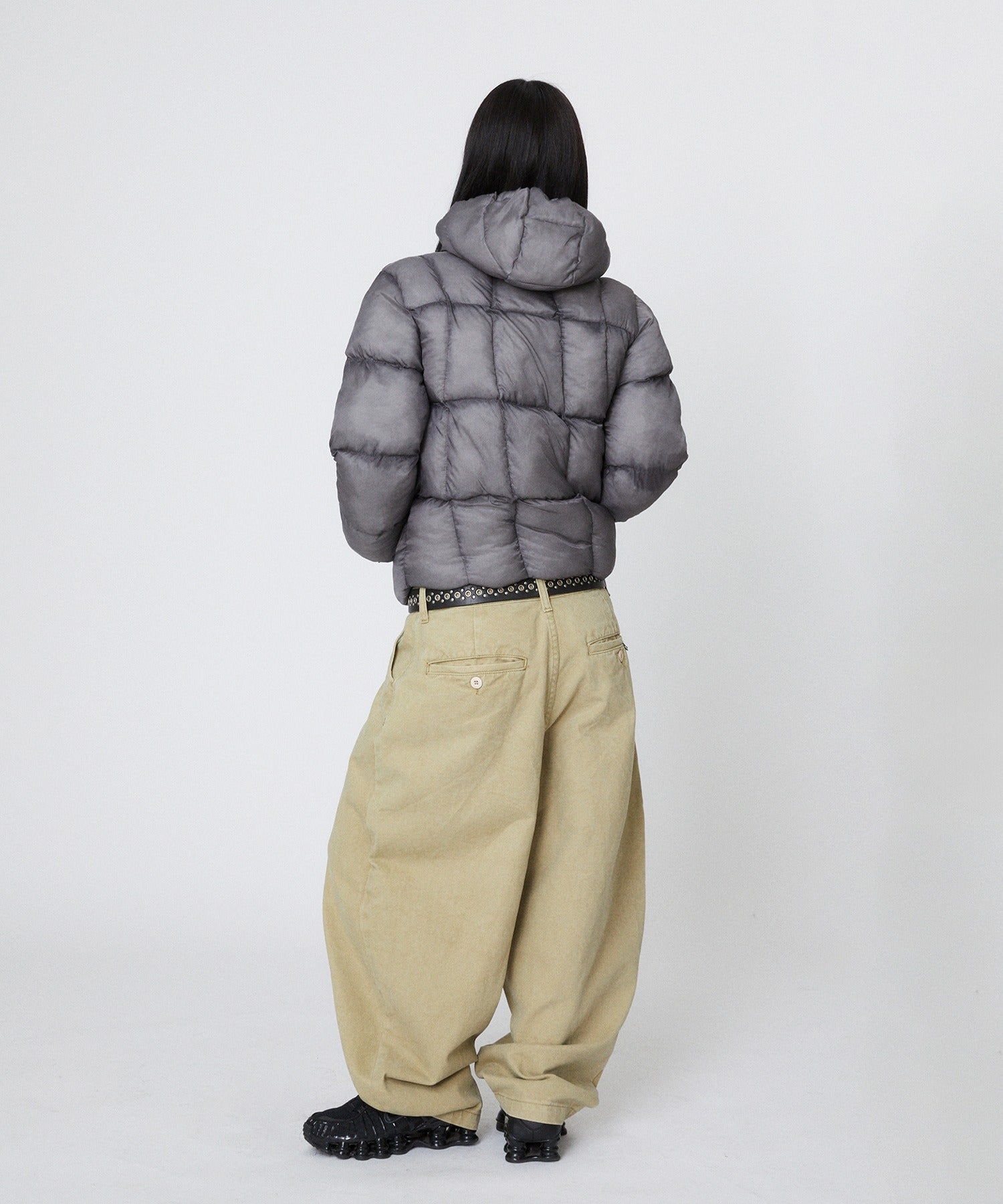 LIGHT PUFFER JACKET [GRAY]