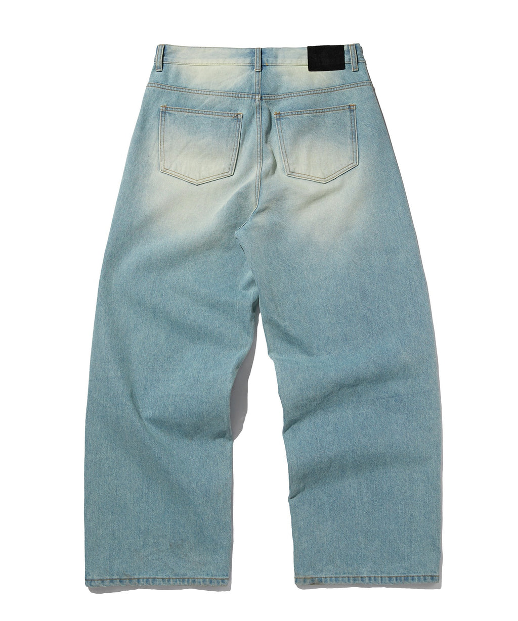 COLOR WASHED DENIM [BLUE]