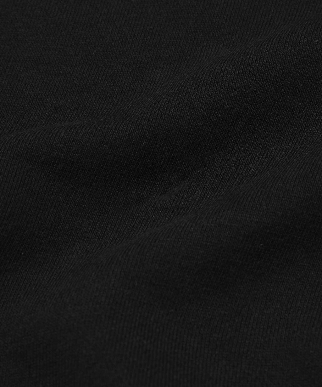 SUNNY ONE SHOULDER CREWNECK [BLACK]