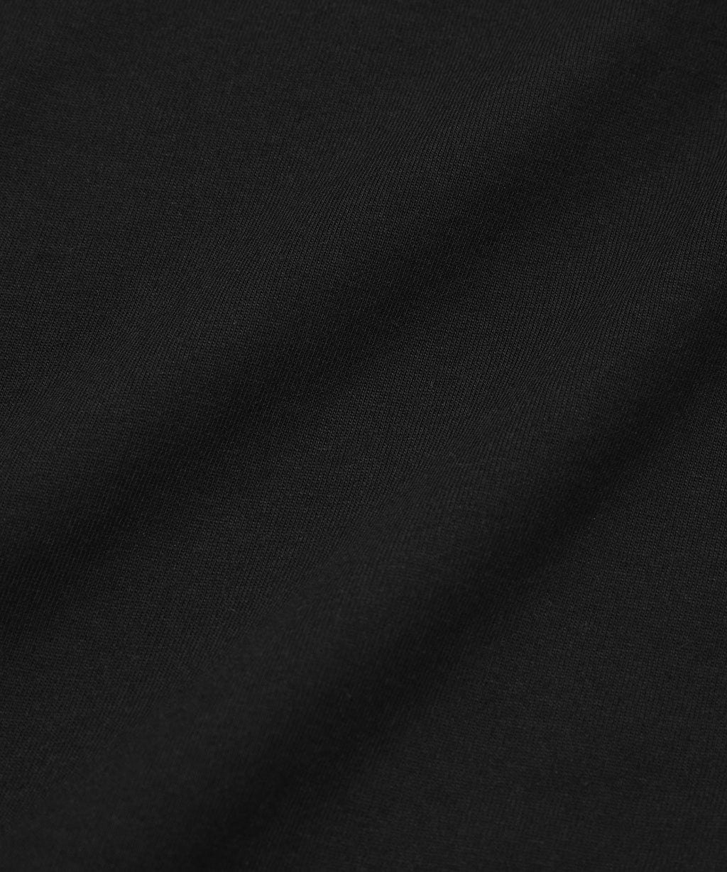 CROPPED TEE [BLACK]