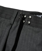 TWO TUCK STRIPE SLACKS [GRAY]