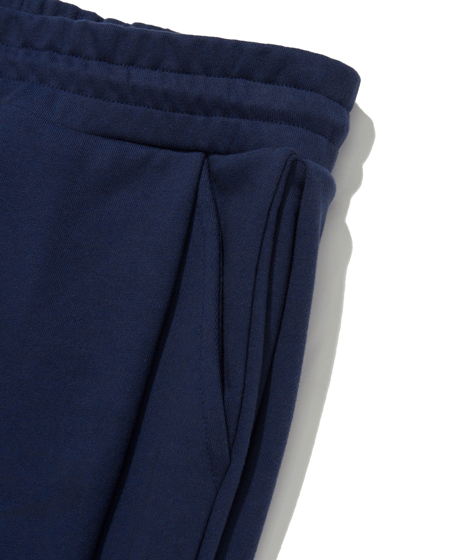 TWO TUCK LONG PANTS [NAVY]