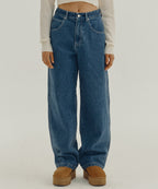 BAGGY DENIM [BLUE]