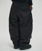 WASHED CARGO PANTS [BLACK]