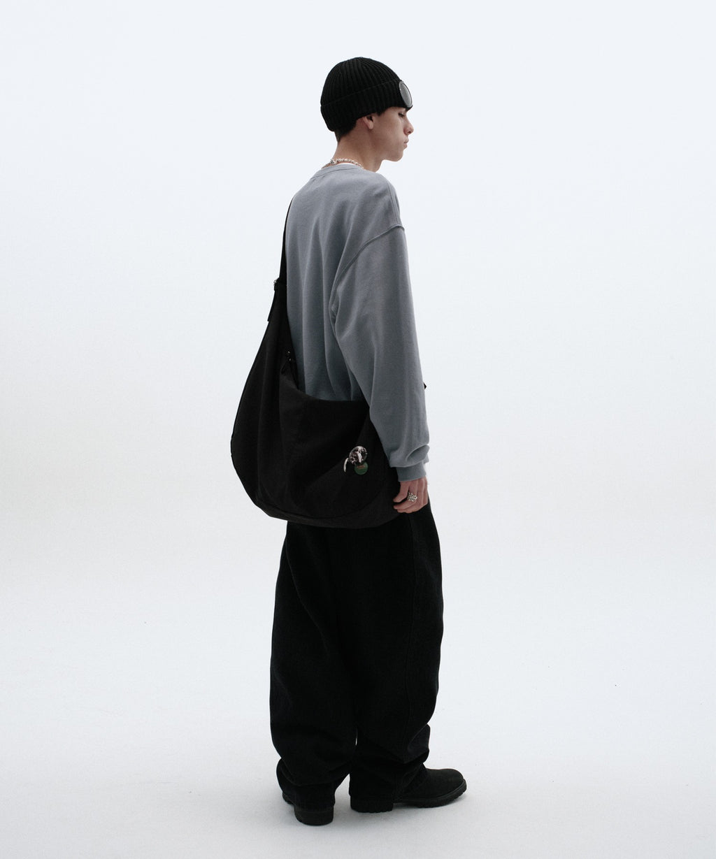 HALFMOON CROSS BAG [BLACK]