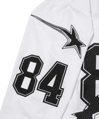 84 STAR RACING LONG SLEEVE [WHITE]