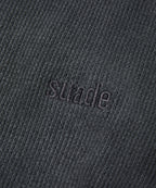 WASHED THERMAL LOGO TEE [BLACK]