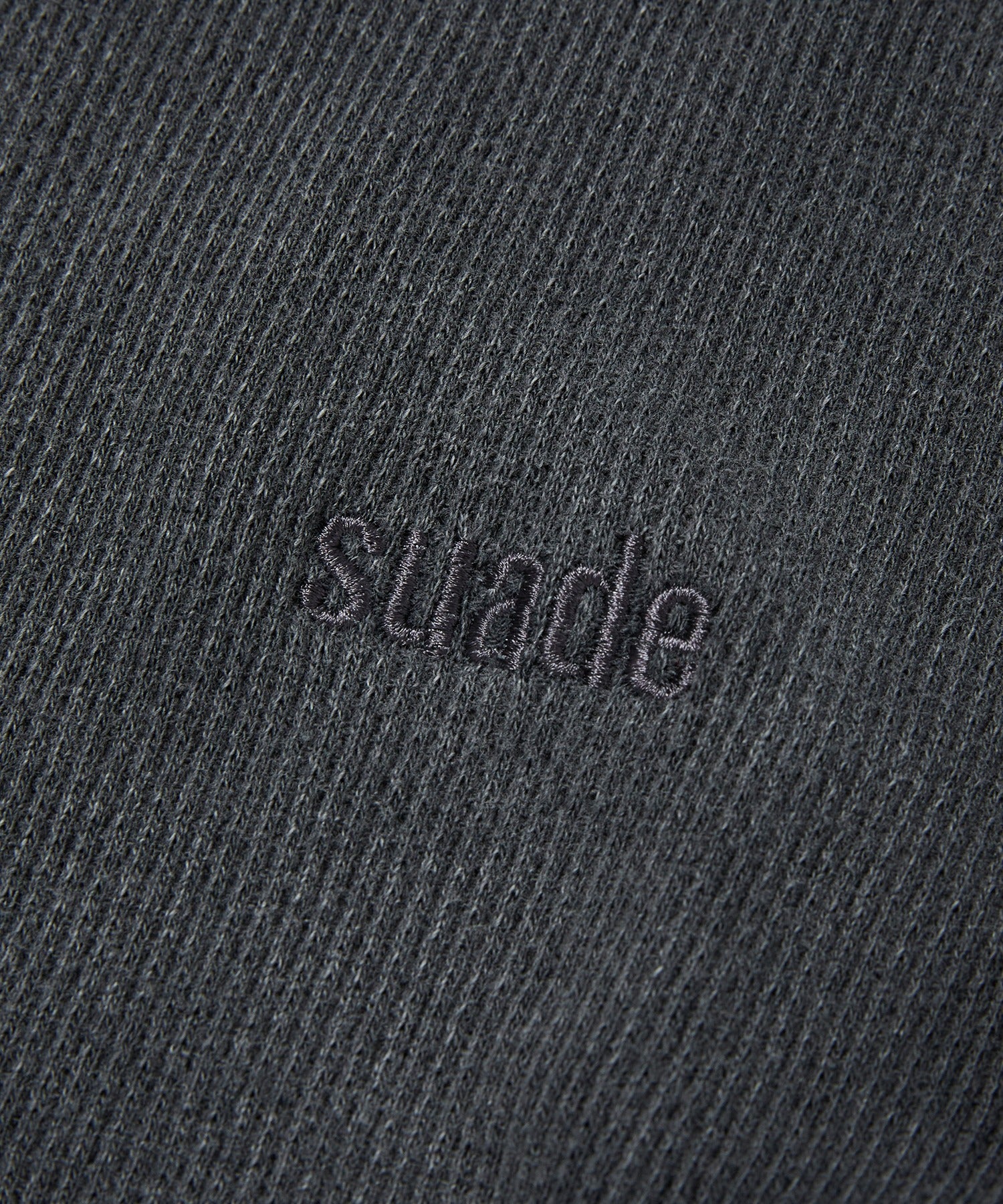 WASHED THERMAL LOGO TEE [BLACK]