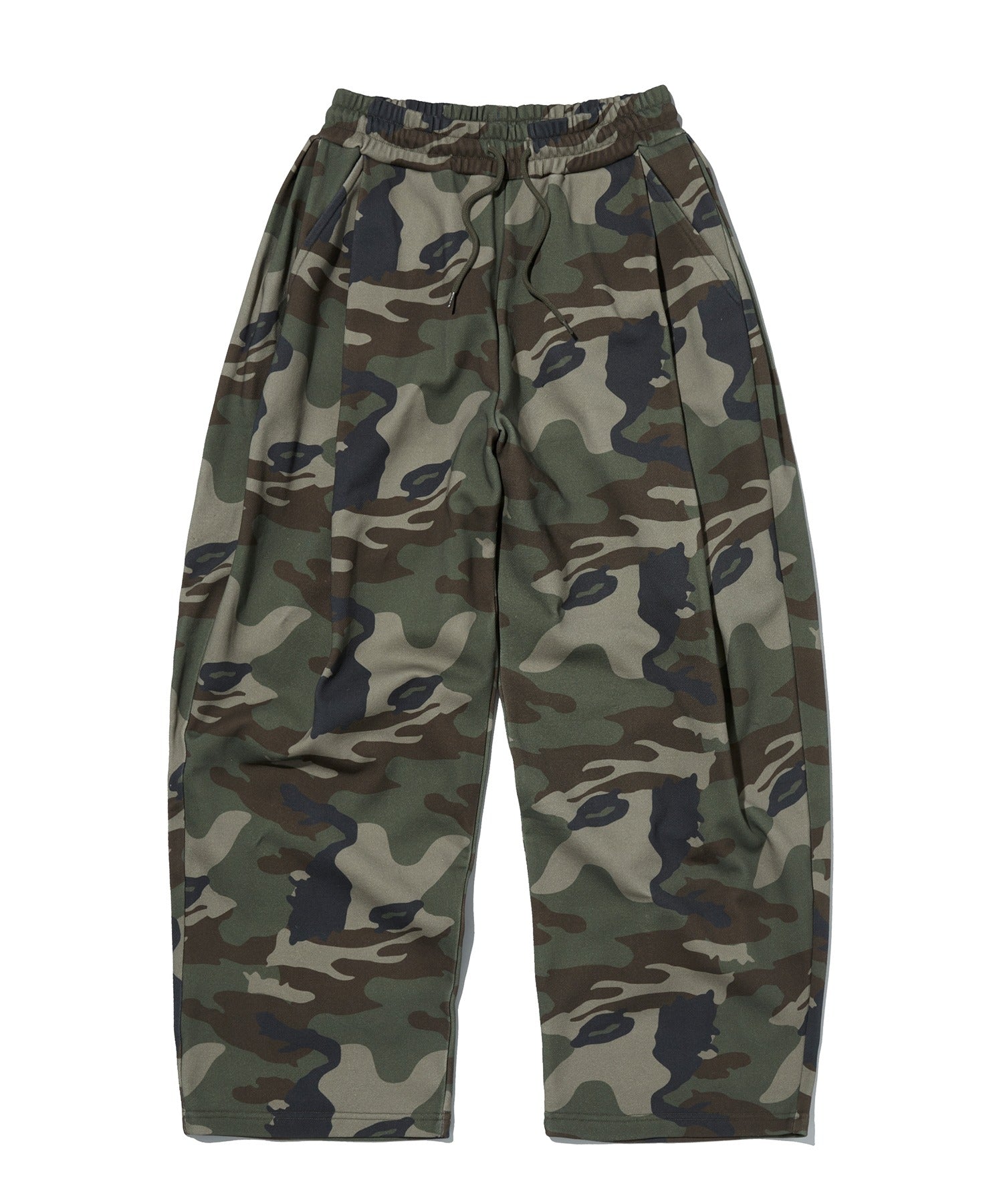 TWO TUCK LONG PANTS [CAMO]
