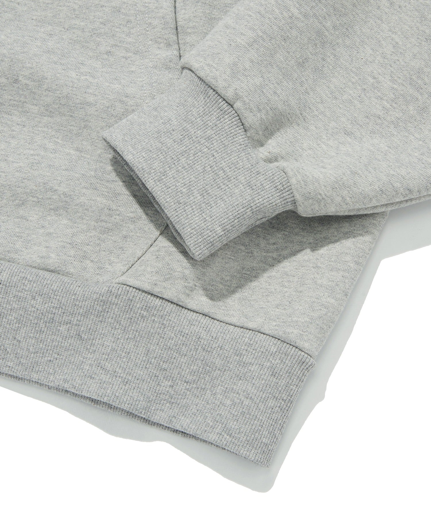 NORMAL HOOD ZIP UP [GRAY]