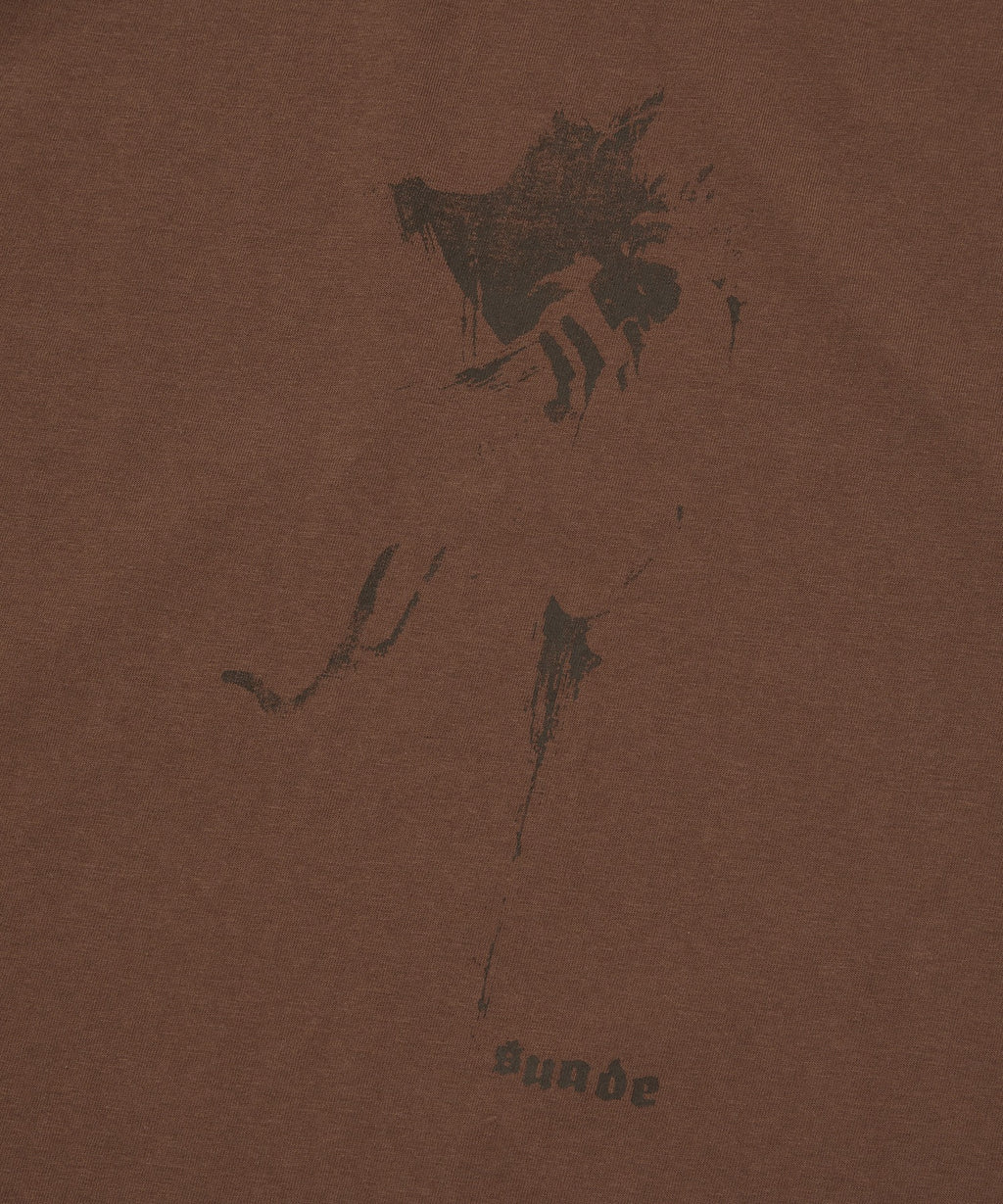 SILHOUETTE TEE [MOCHA BROWN]