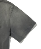 POCKET CROPPED TEE [WASHING GRAY]
