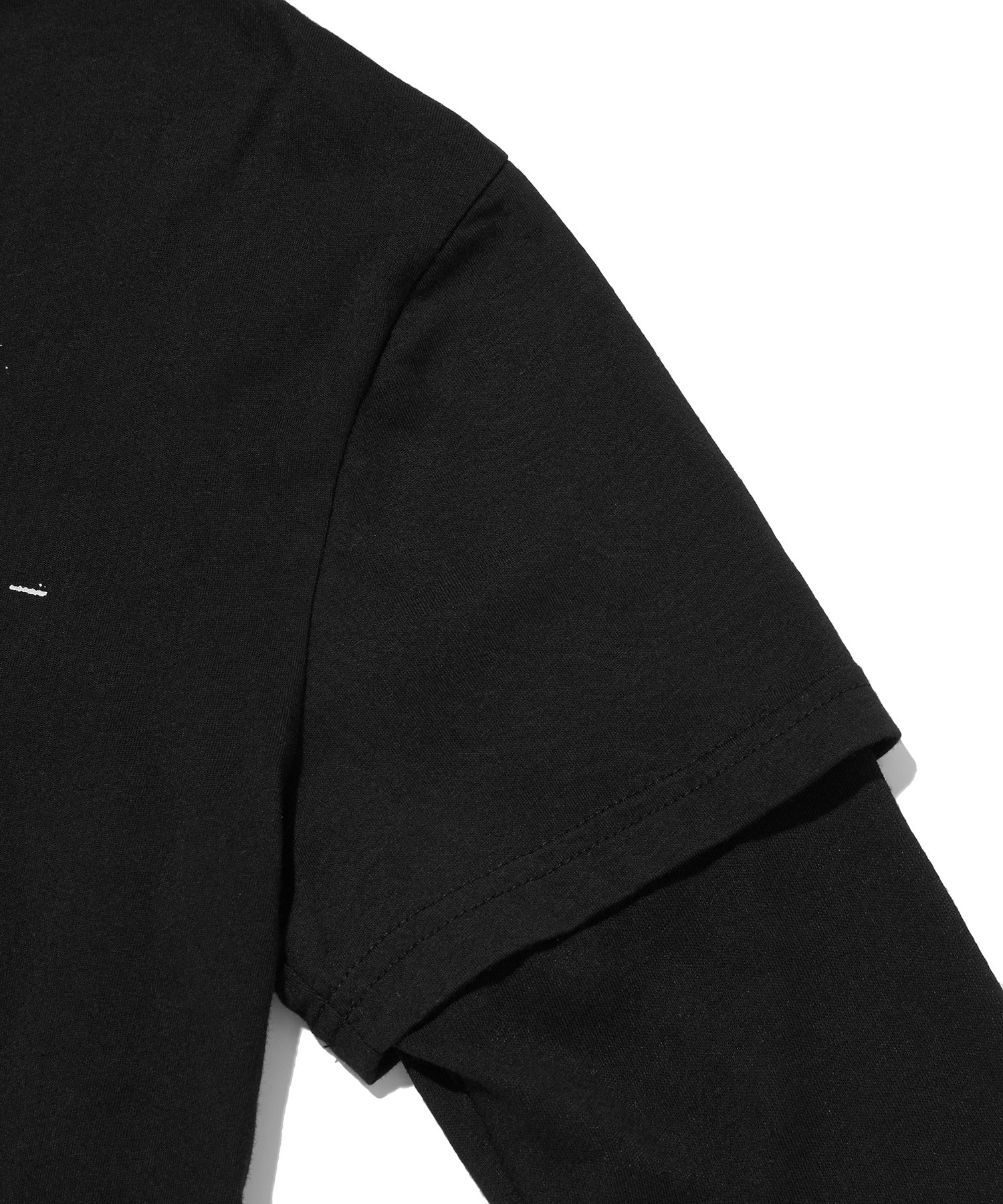 LAYERED LONG SLEEVE [BLACK]