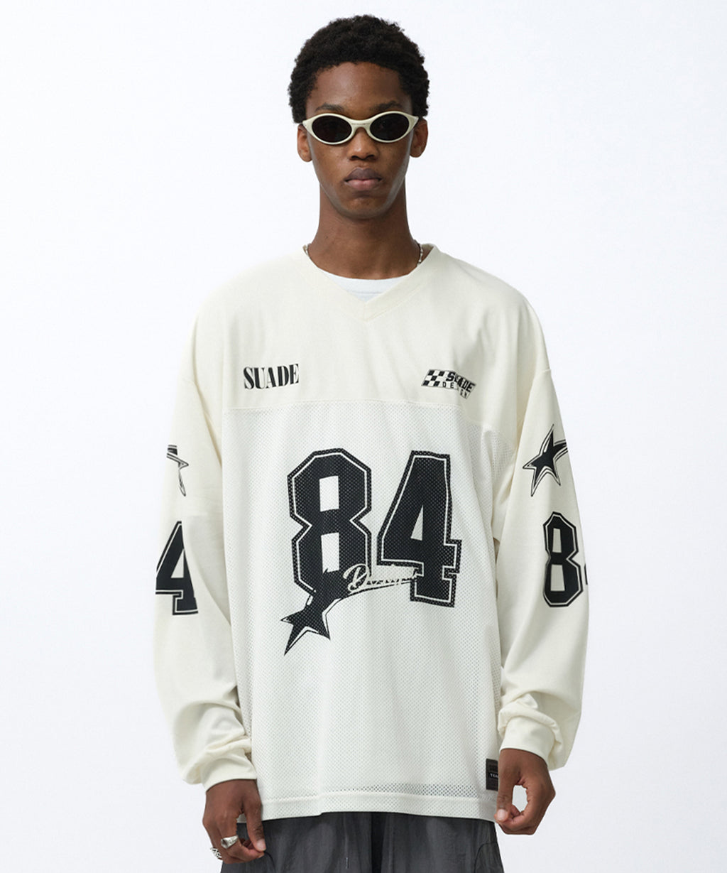 84 STAR RACING LONG SLEEVE [IVORY]
