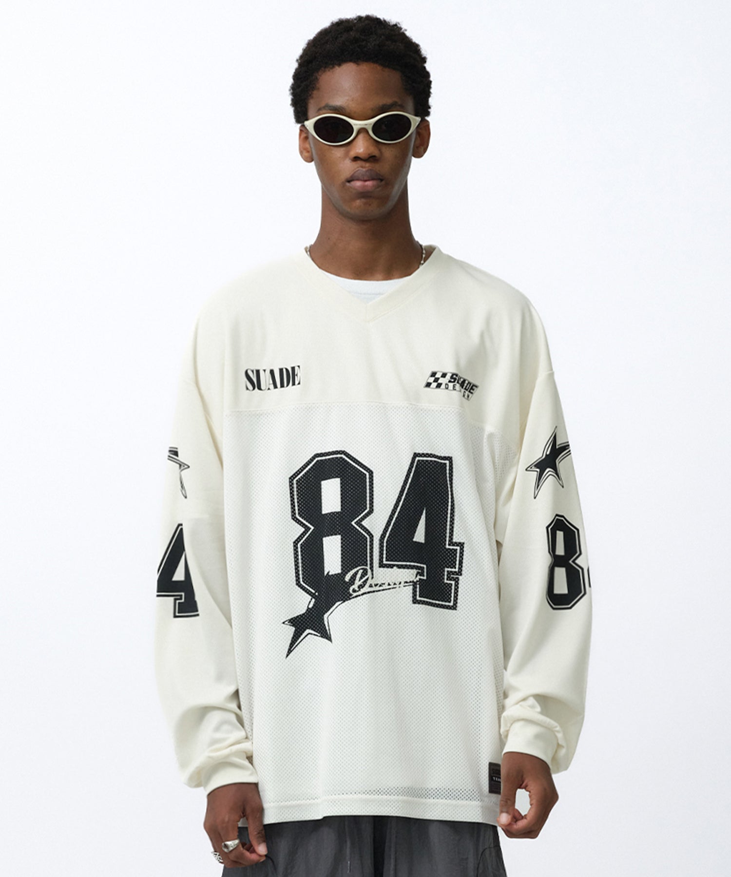 84 STAR RACING LONG SLEEVE [IVORY]